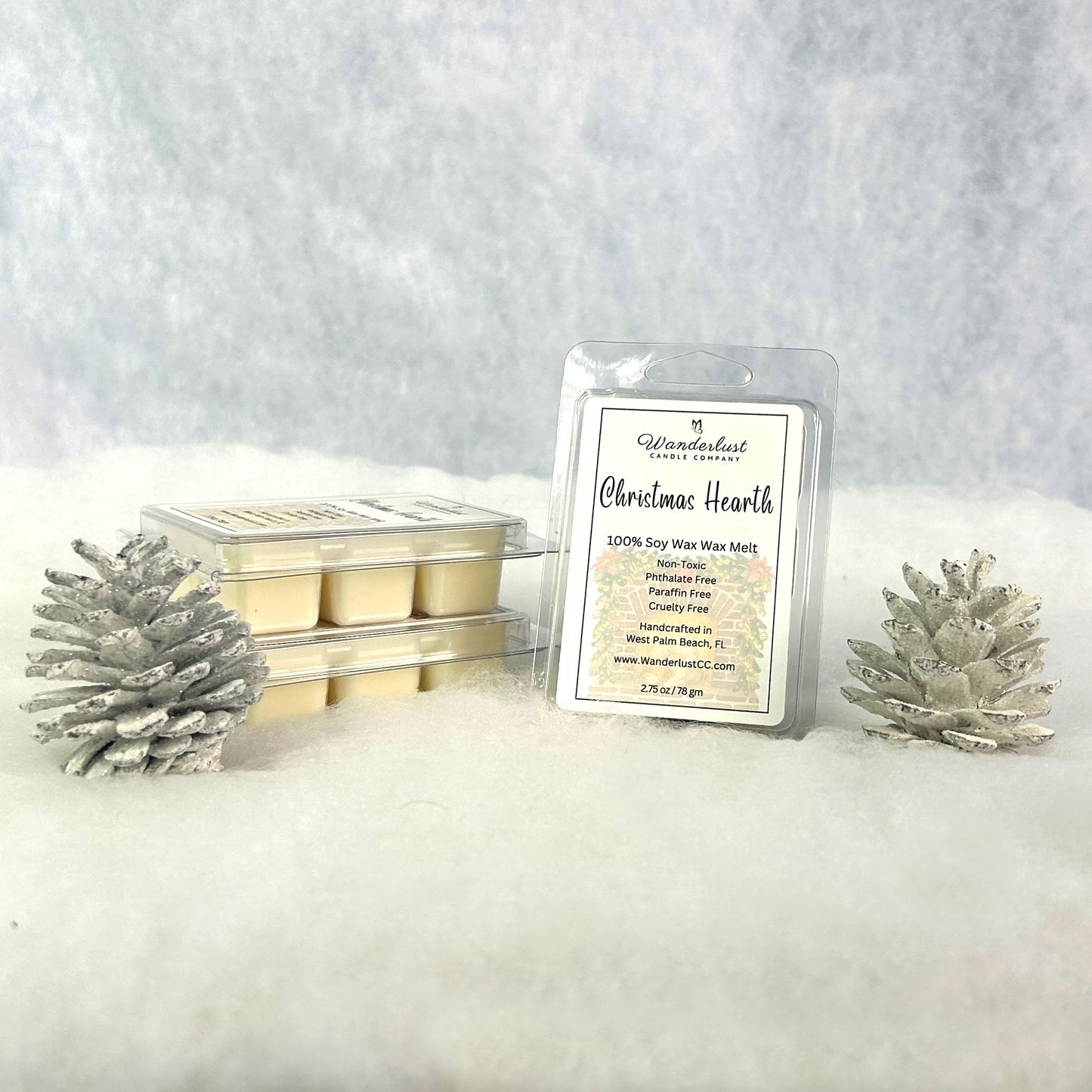 Christmas Hearth Scented soy wax melts, best soy wax melts