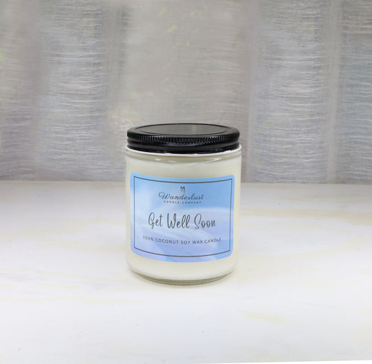 Get Well Soon Candle - Great gift