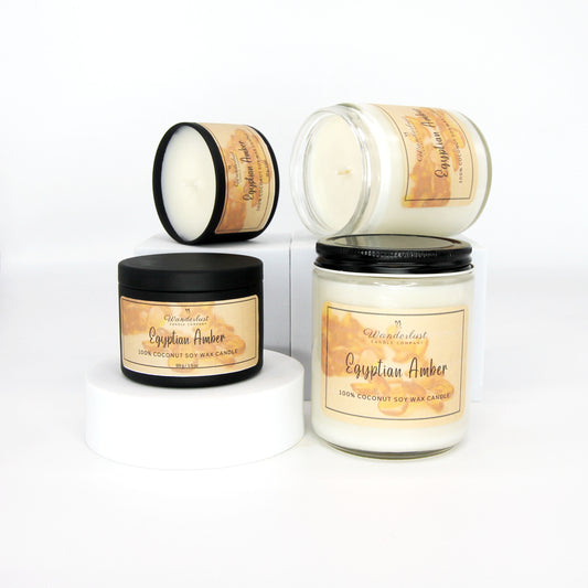 Egyptian Amber Scented Candle