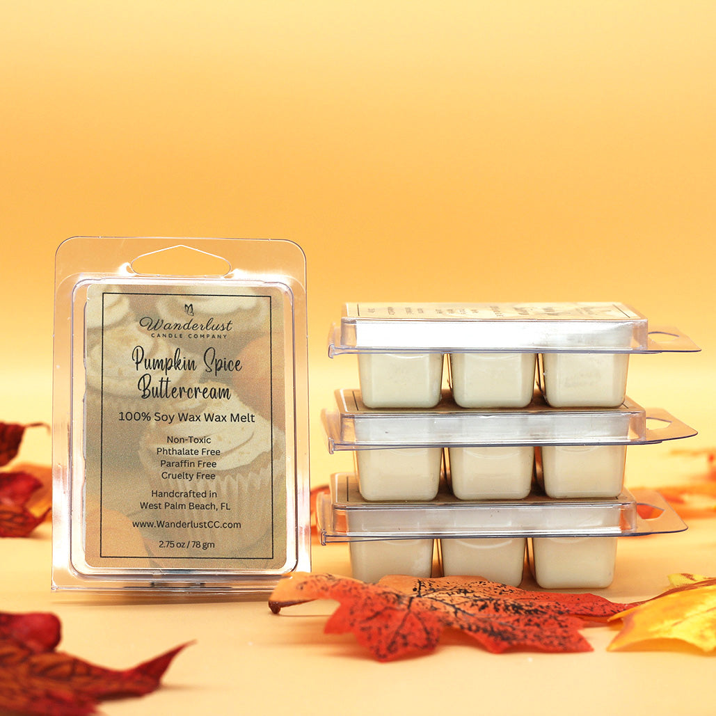 Pumpkin Spice scented soy wax melts, best soy wax melts