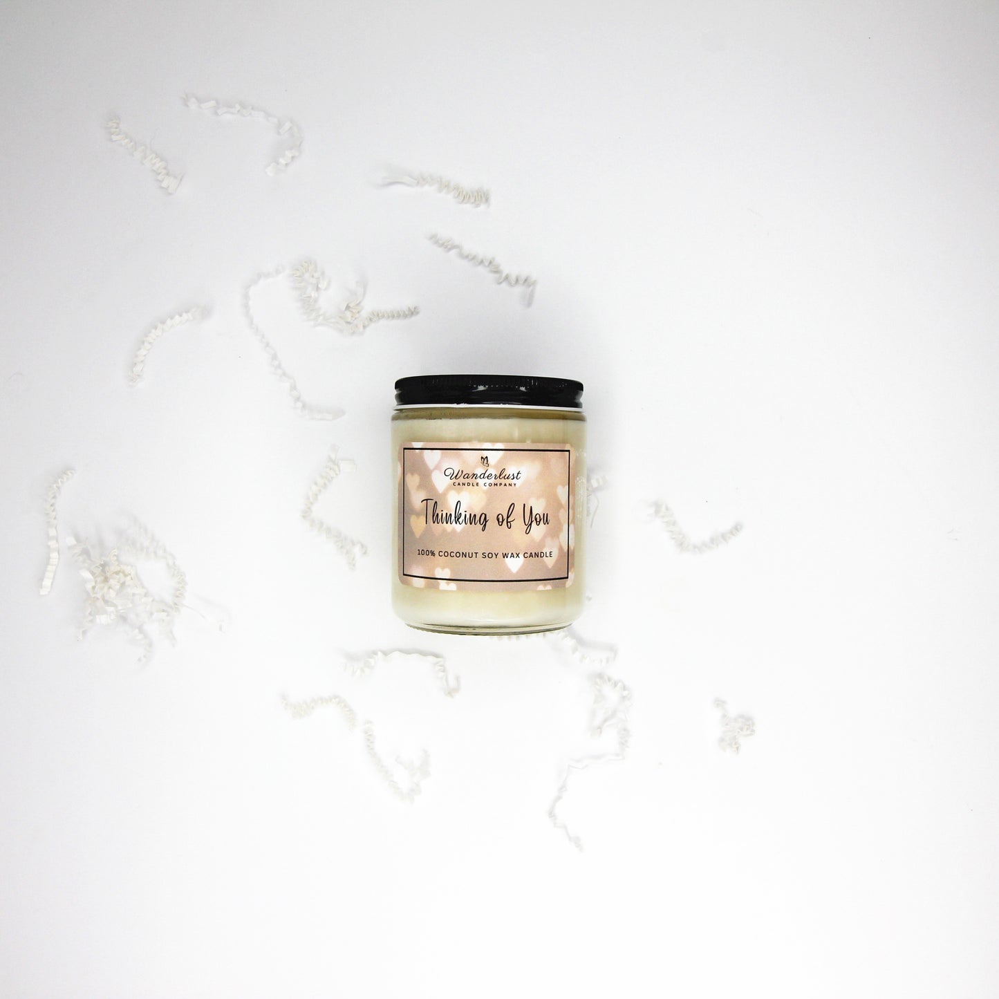 Thinking of You Gift Soy Candle, Scented Candle front 2
