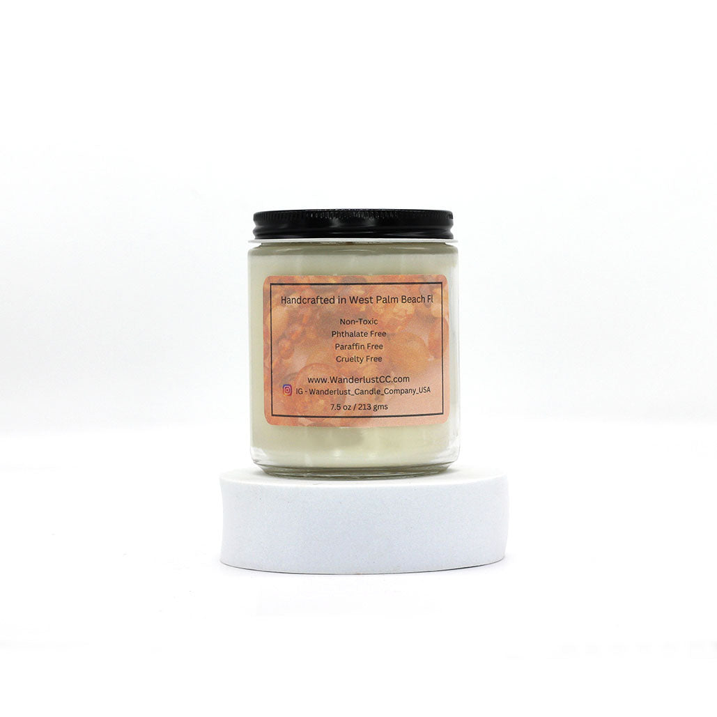 Amber Noir Scented Coconut Soy Wax Candle