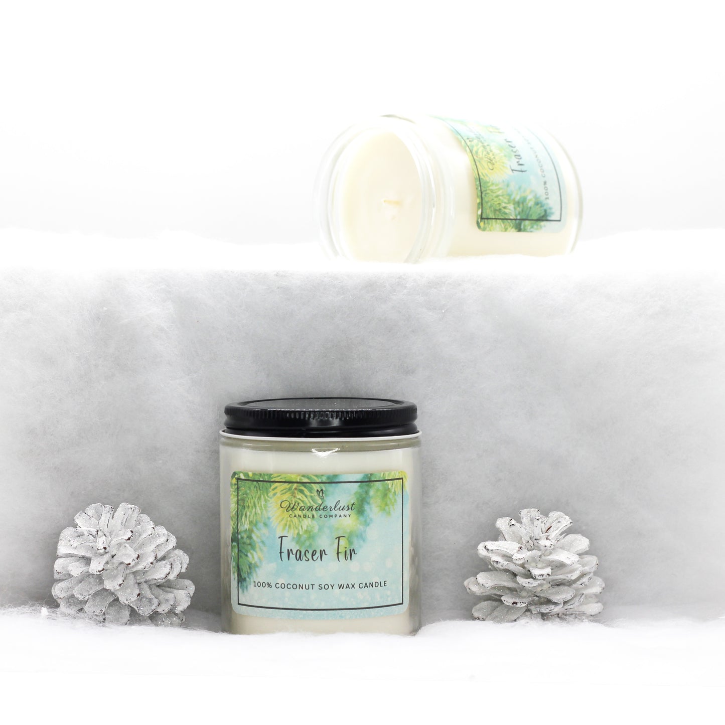 Frasier Fir Scented Coconut Soy Candle