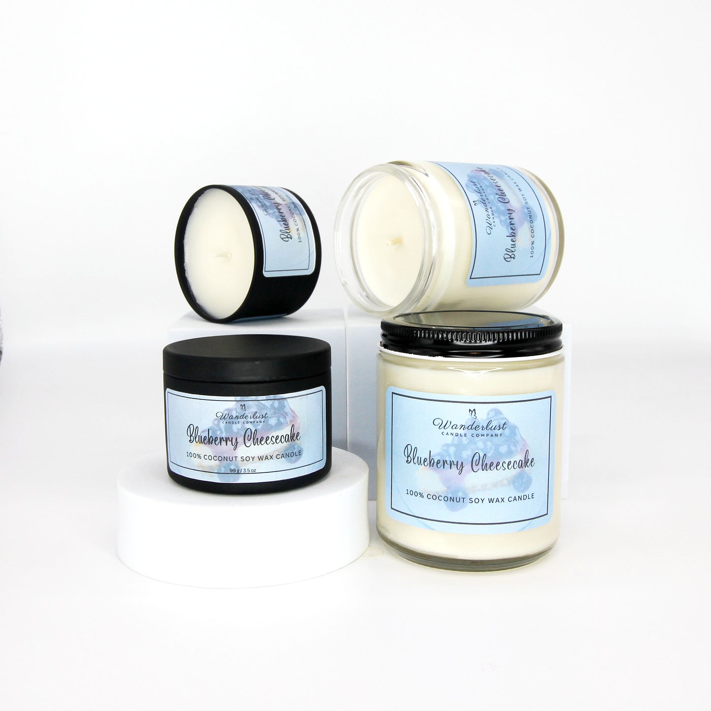 Blueberry Cheesecake Scented Candle
