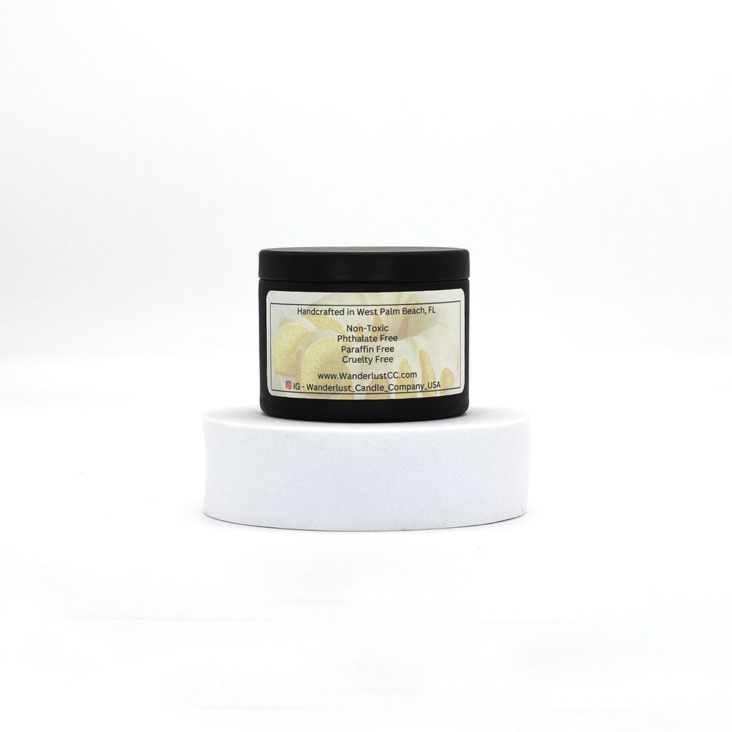 Lemon Pound Cake Scented Coconut Soy Candle