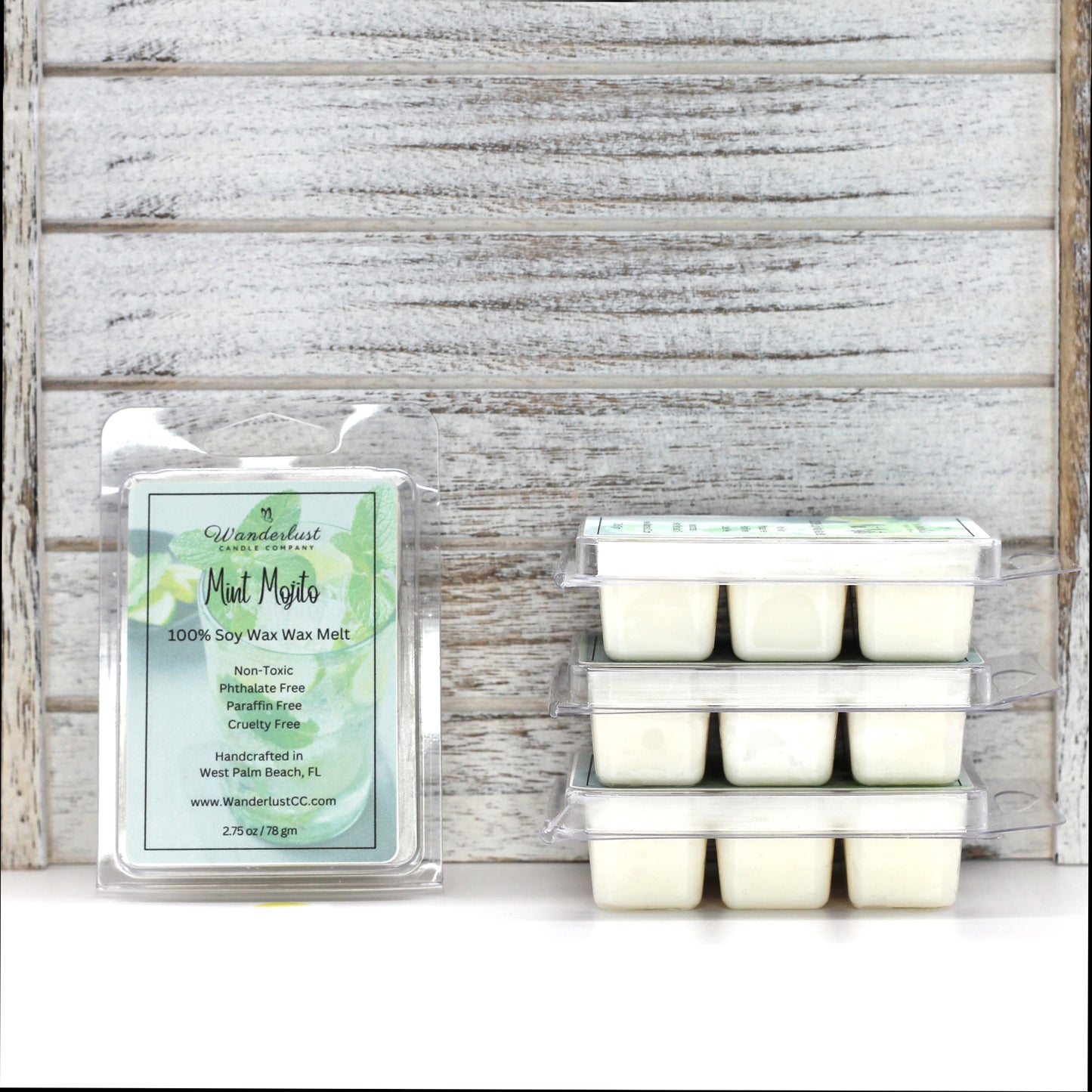 Mint Mojito Scented Soy Wax Melt