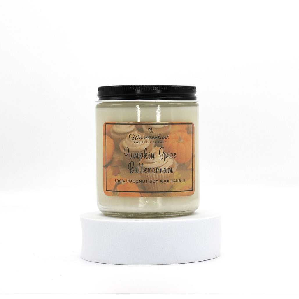 Pumpkin Spice Buttercream Coconut Soy Wax Candle