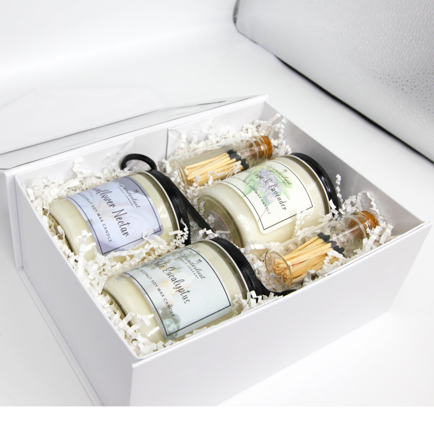 Spa_gift_set_of_candles_with_wick_trimmer_and_matches