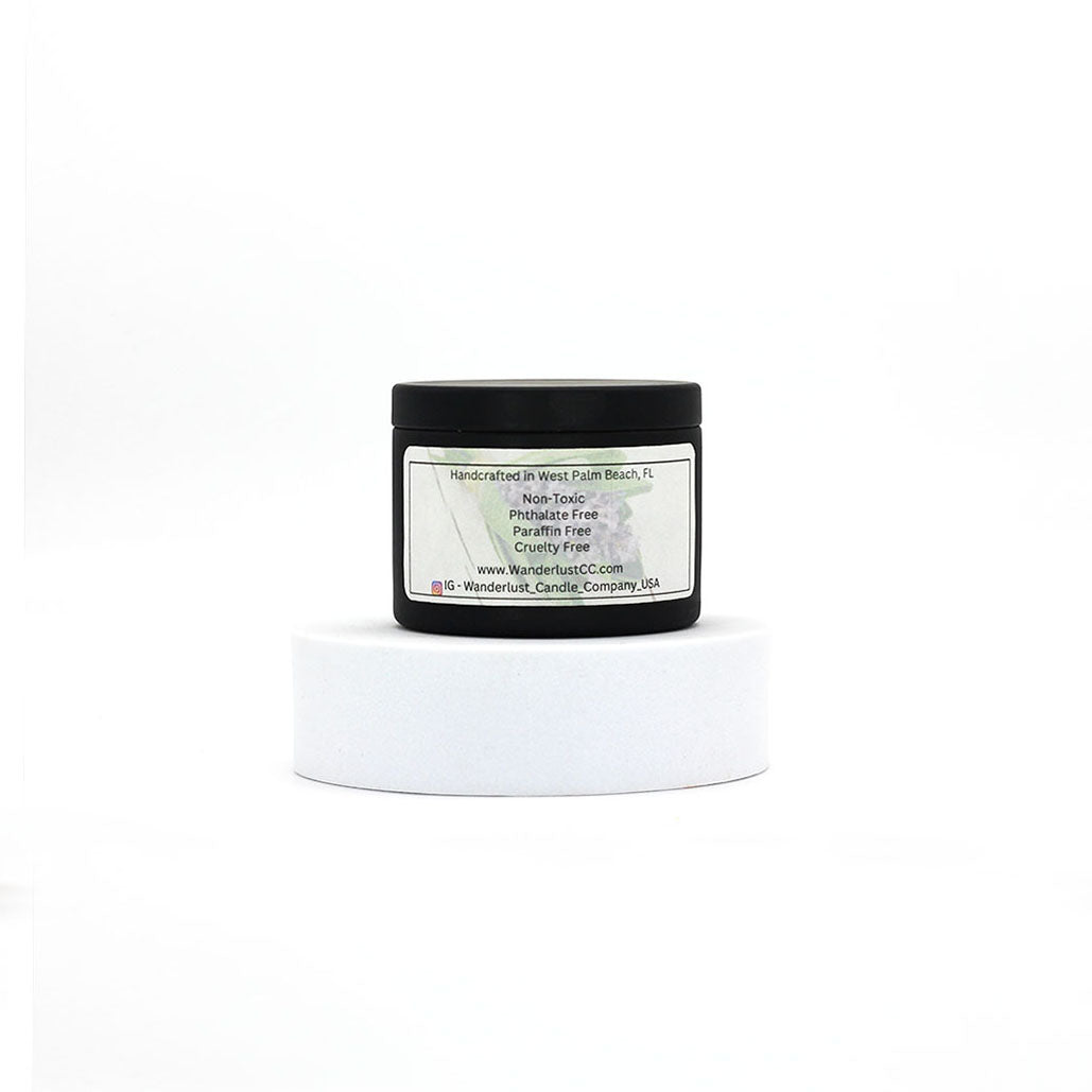 White Sage & Lavender Scented Coconut Soy Wax Candle