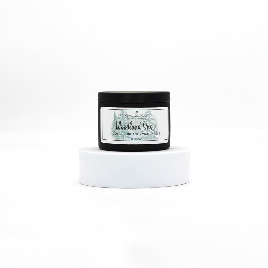 Woodland Snow Scented Coconut Soy Wax Candle