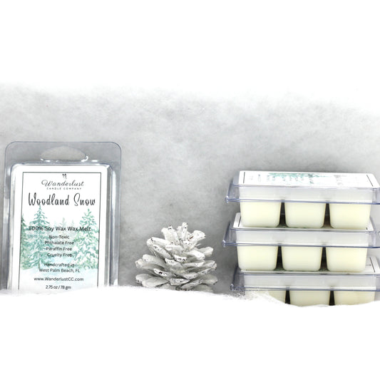 Woodland Snow Scented Soy Wax Melt